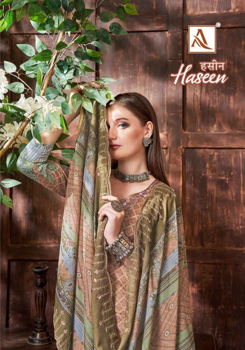 Alok Suits Haseen Jam Cotton Dress Material 8 pcs Catalogue