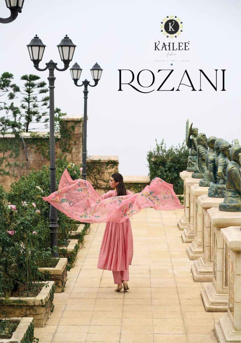 Kailee Fashion Rozani Viscose Silk Kurti Combo 5 pcs Catalogue