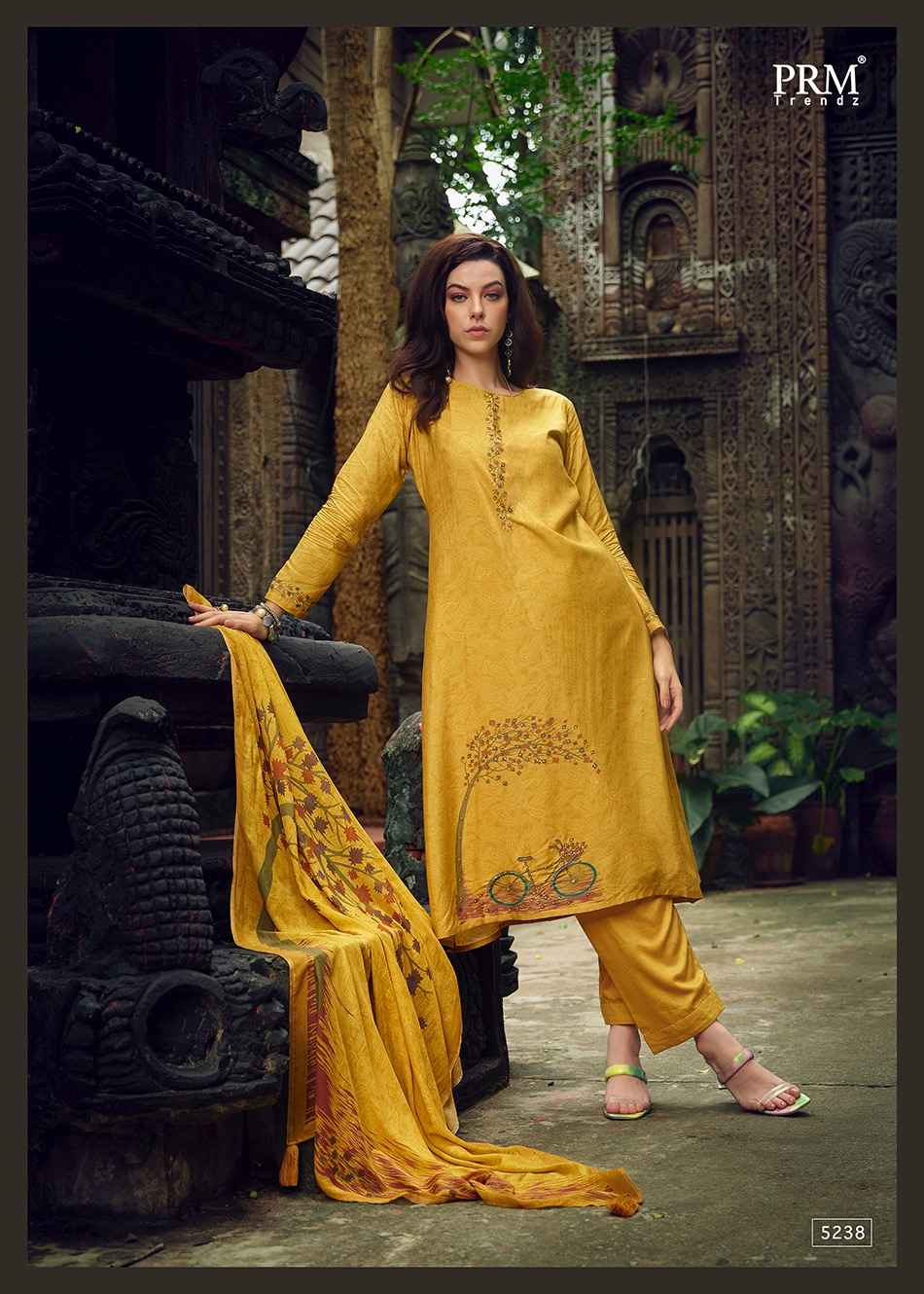 PRM TRENDZ AAGHOSH MUSLIN SALWAR SUITS CATALOGUE WITH PRICE