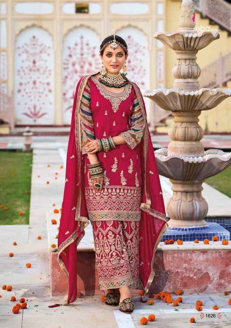 Eba Lifestyle Sangini Readymade Silk Dress 4 pcs Catalogue - Surat Wholesale Market