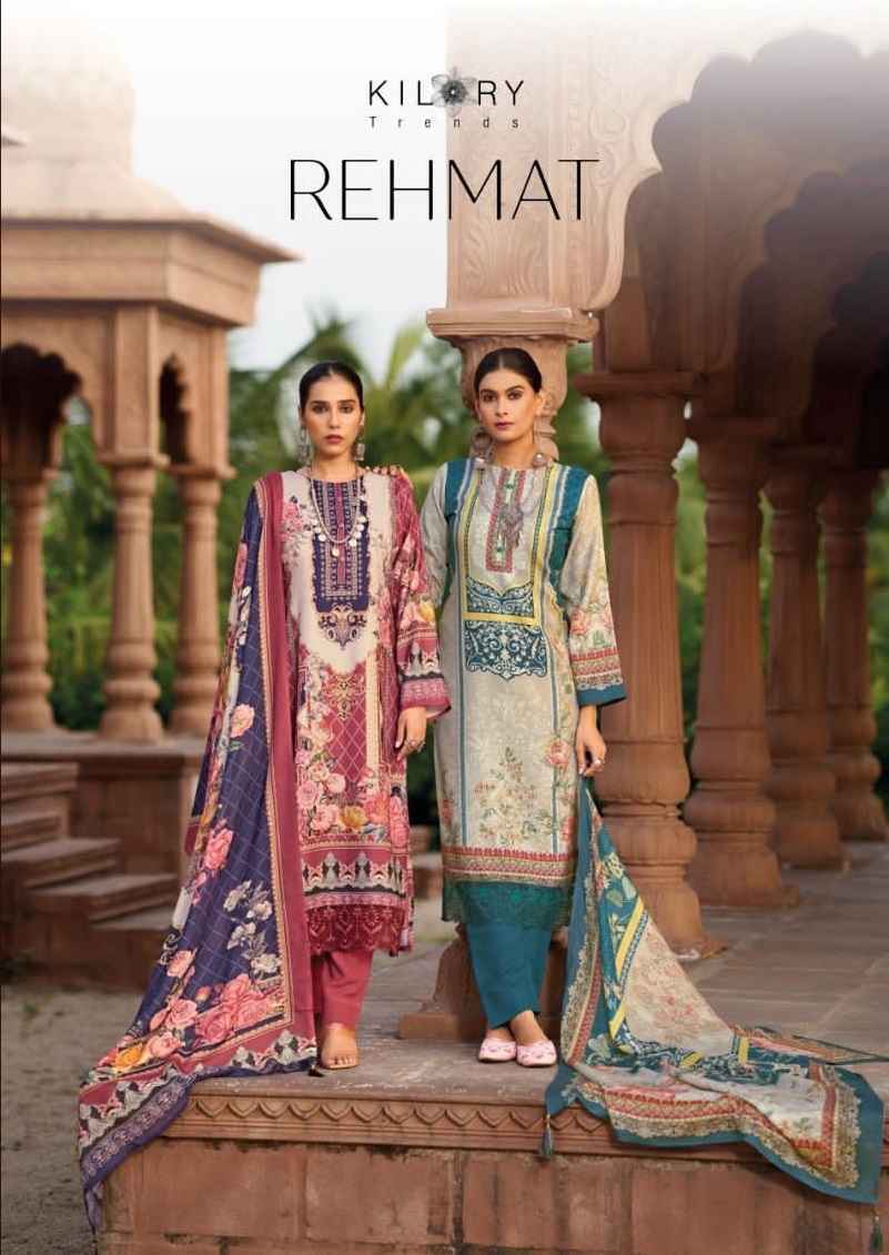 Kilory Trendz Rehmat Pashmina Dress Material 6 pcs Catalogue - Surat Wholesale Market