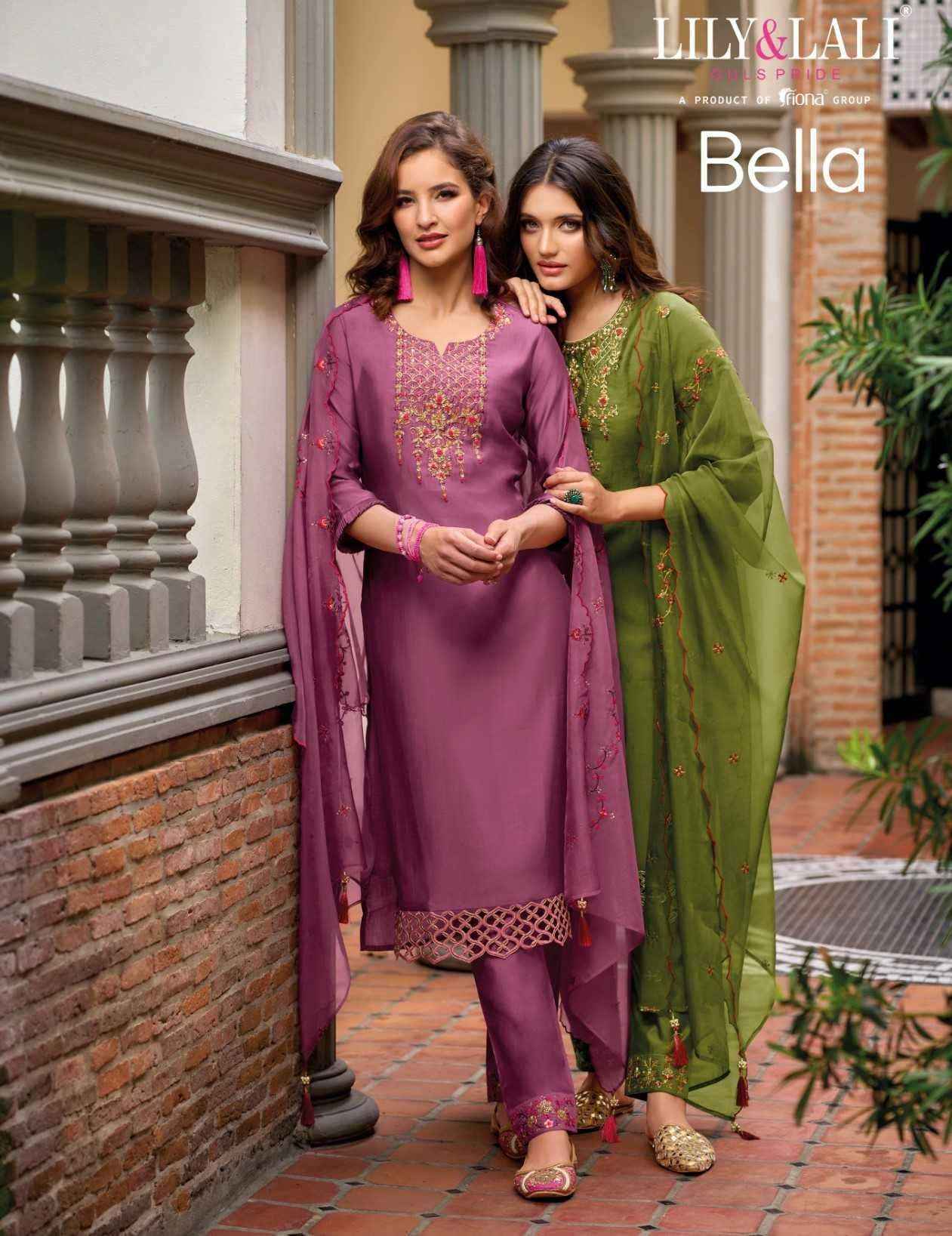 Lily & Lali Bella Silk Kurti Combo 6 pcs Catalogue - Surat Wholesale Market