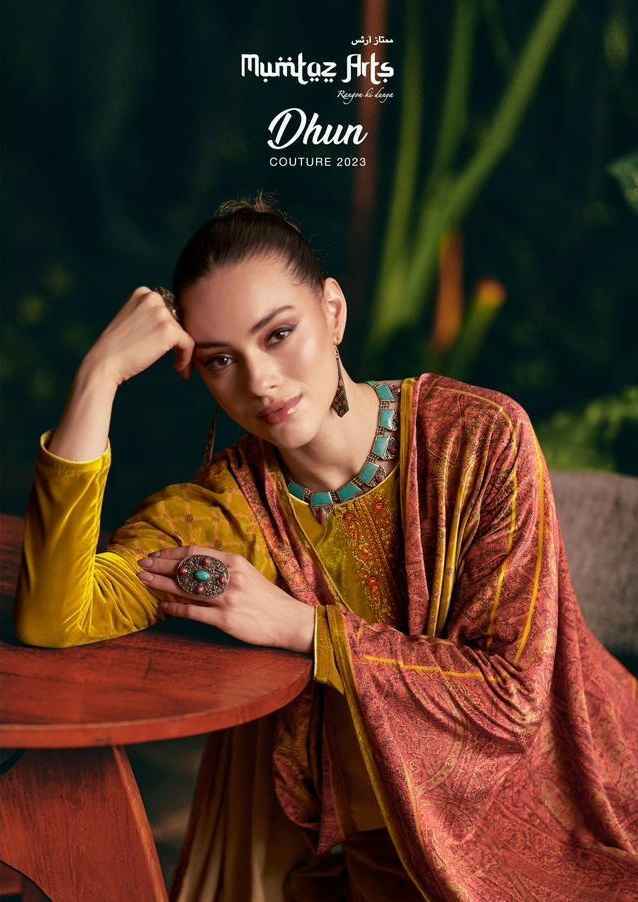 Mumtaz Arts Dhun Velvet Dress Material 5 pcs Catalogue - Surat Wholesale Market