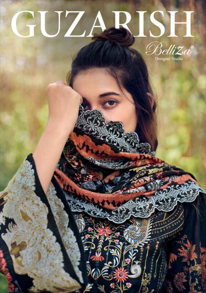 Belliza Guzarish Cotton Dress Material Latest Catalog Wholesale Online Surat