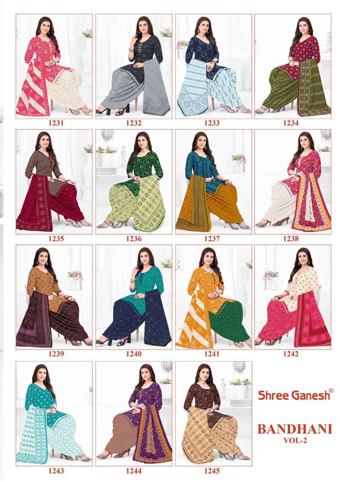 Shree ganesh cotton 2024 dress materials wholesale