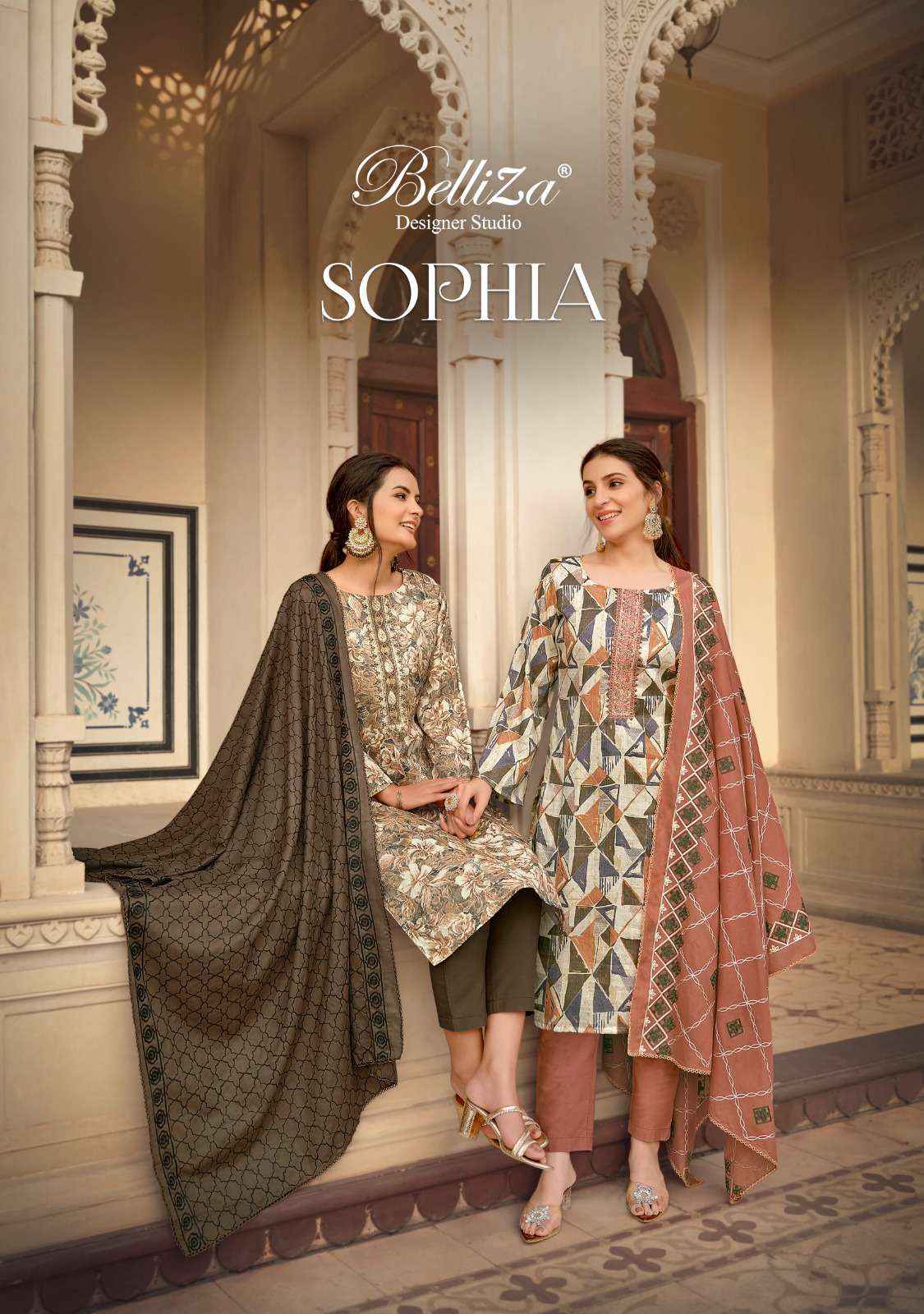 BELLIZA SOPHIA COTTON SALWAR KAMEEZ WHOLESALE PRICE