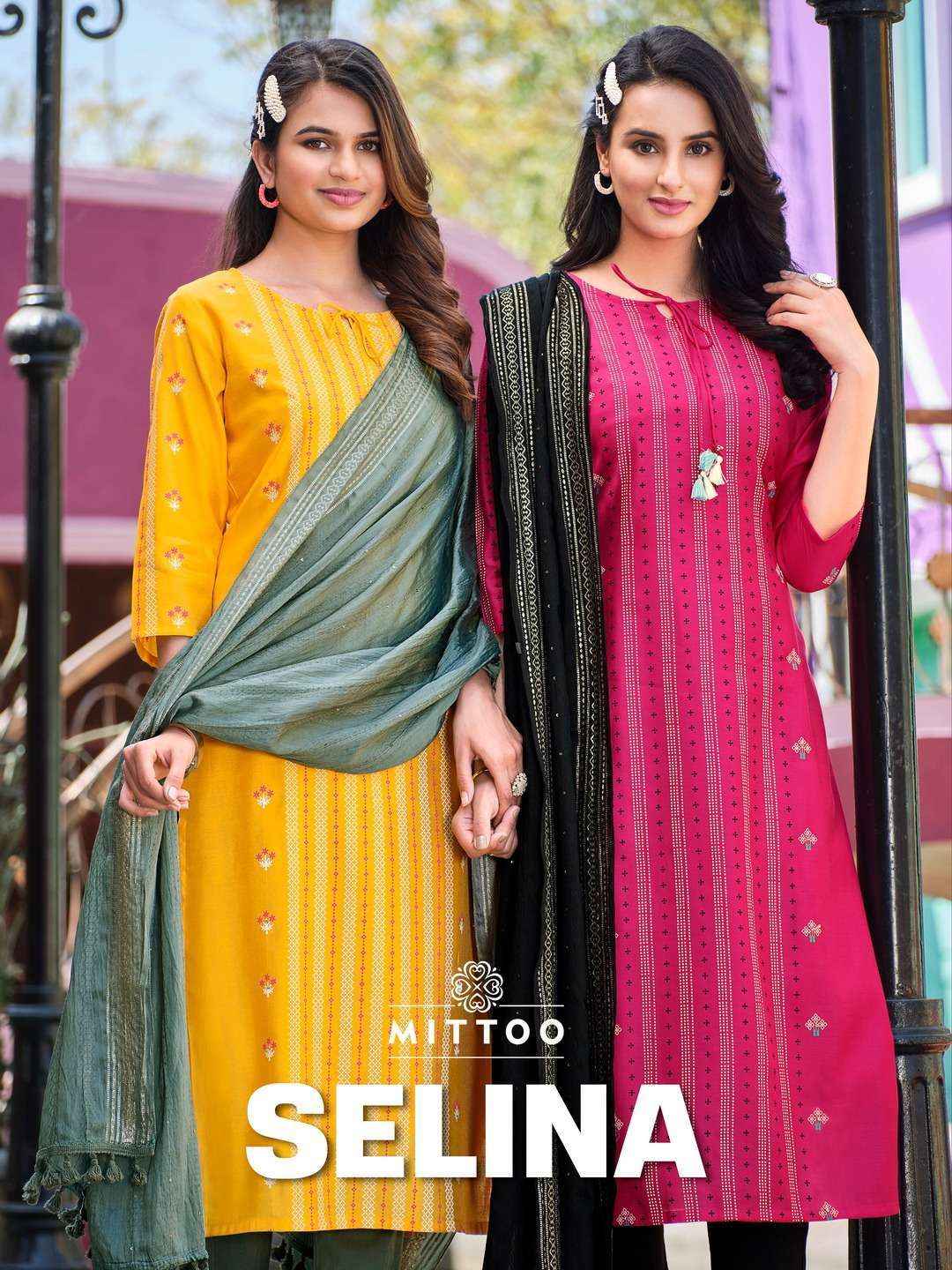 MITTOO FASHION SELINA READYMADE SUITS WHOLESALE PRICE