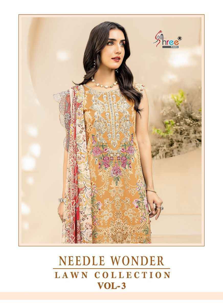 Needle Wonder Lawn Collection Vol 3 by Shree Fabs Salwar Kameez 