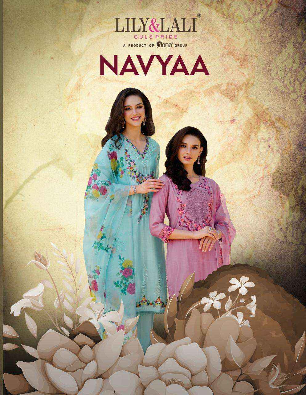 LILY AND LALI NAVYAA DESIGNER READYMADE SUITS ( 6 PCS CATALOG )