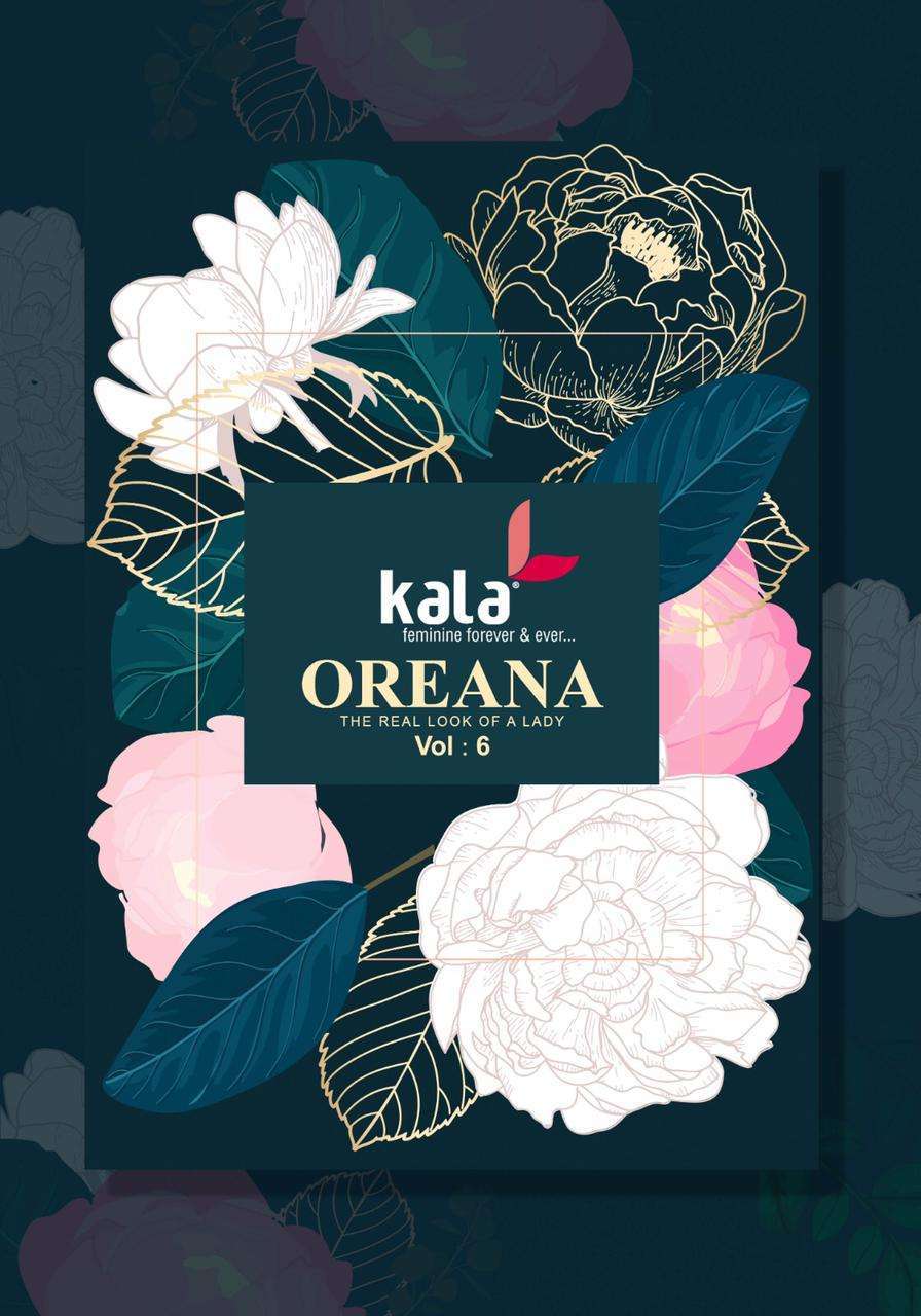 KALA FASHION OREANA VOL 6 COTTON SALWAR KAMEEZ ( 12 PCS CATALOG )