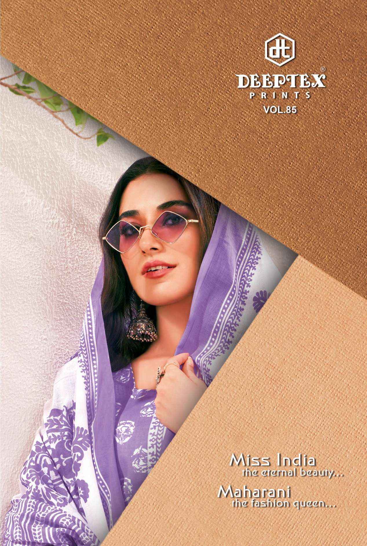 Deeptex Miss India Vol 85 Cotton Dress Material 26 pcs Catalogue