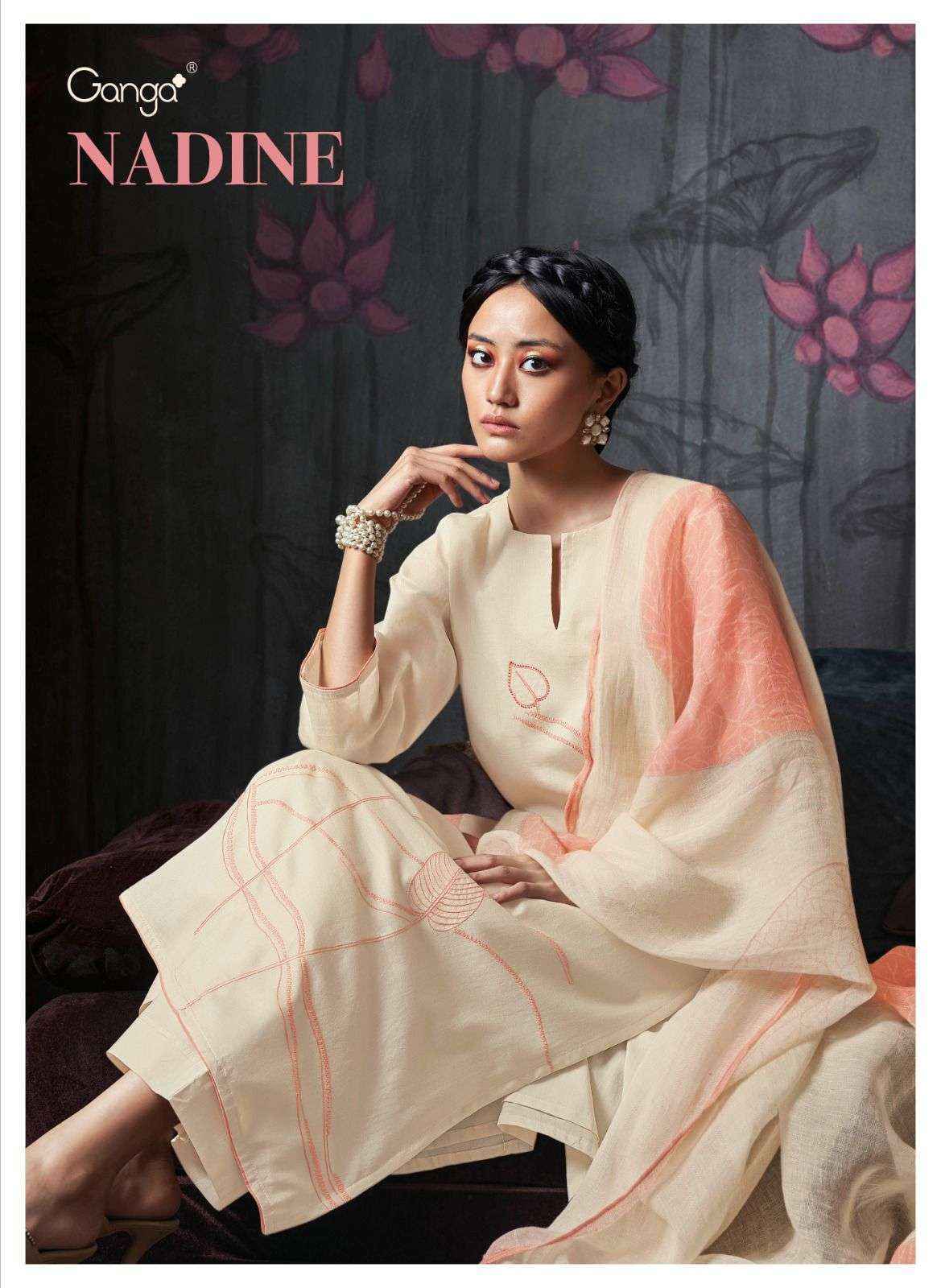 Ganga Fashion Nadine Latest Designs Cotton Ganga Suit Suppliers ( 6 pcs catalog )