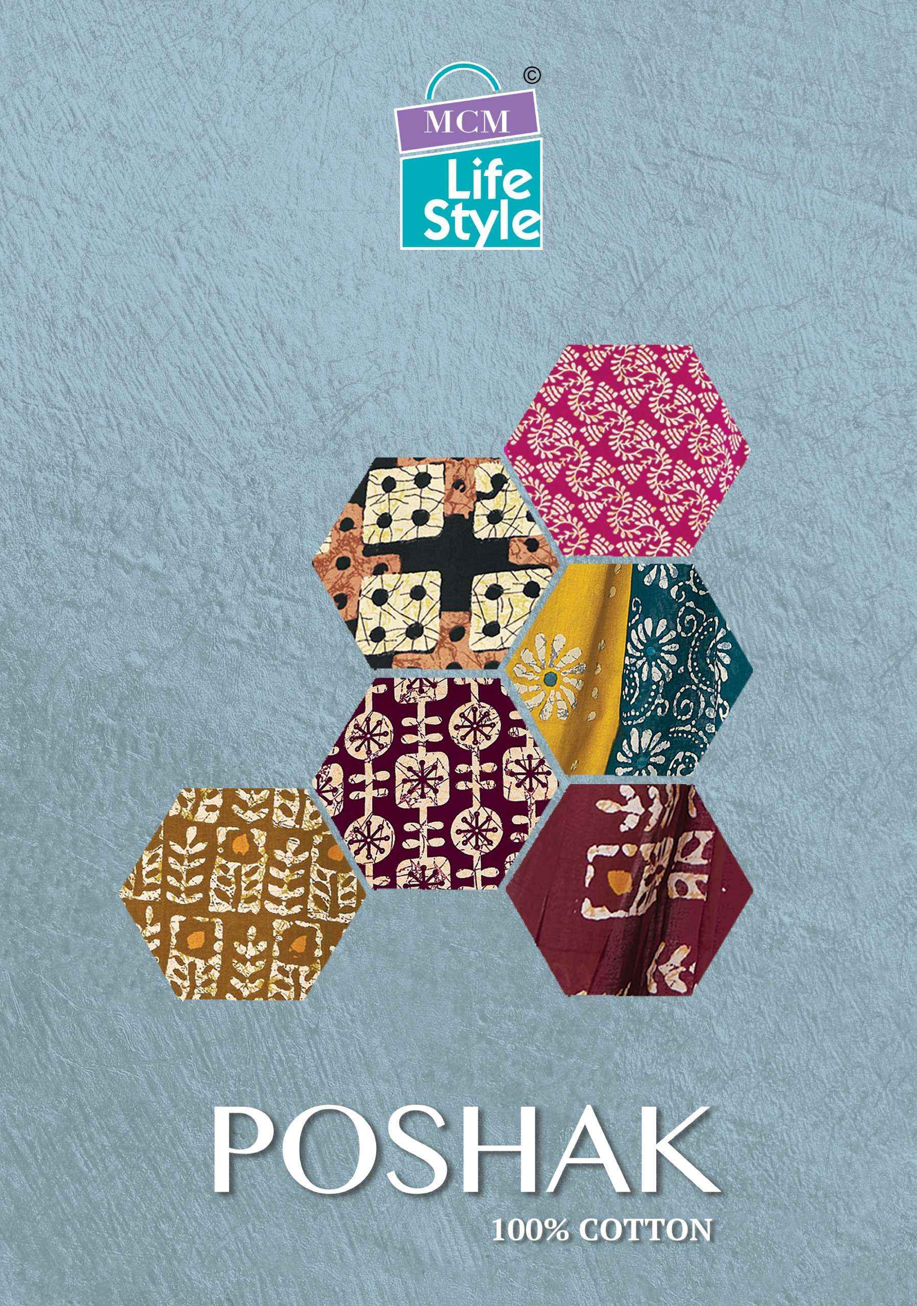 MCM LIFESTYLE POSHAK VOL 2 COTTON BATIK PRINT SALWAR SUIT ( 10 PCS CATALOG )