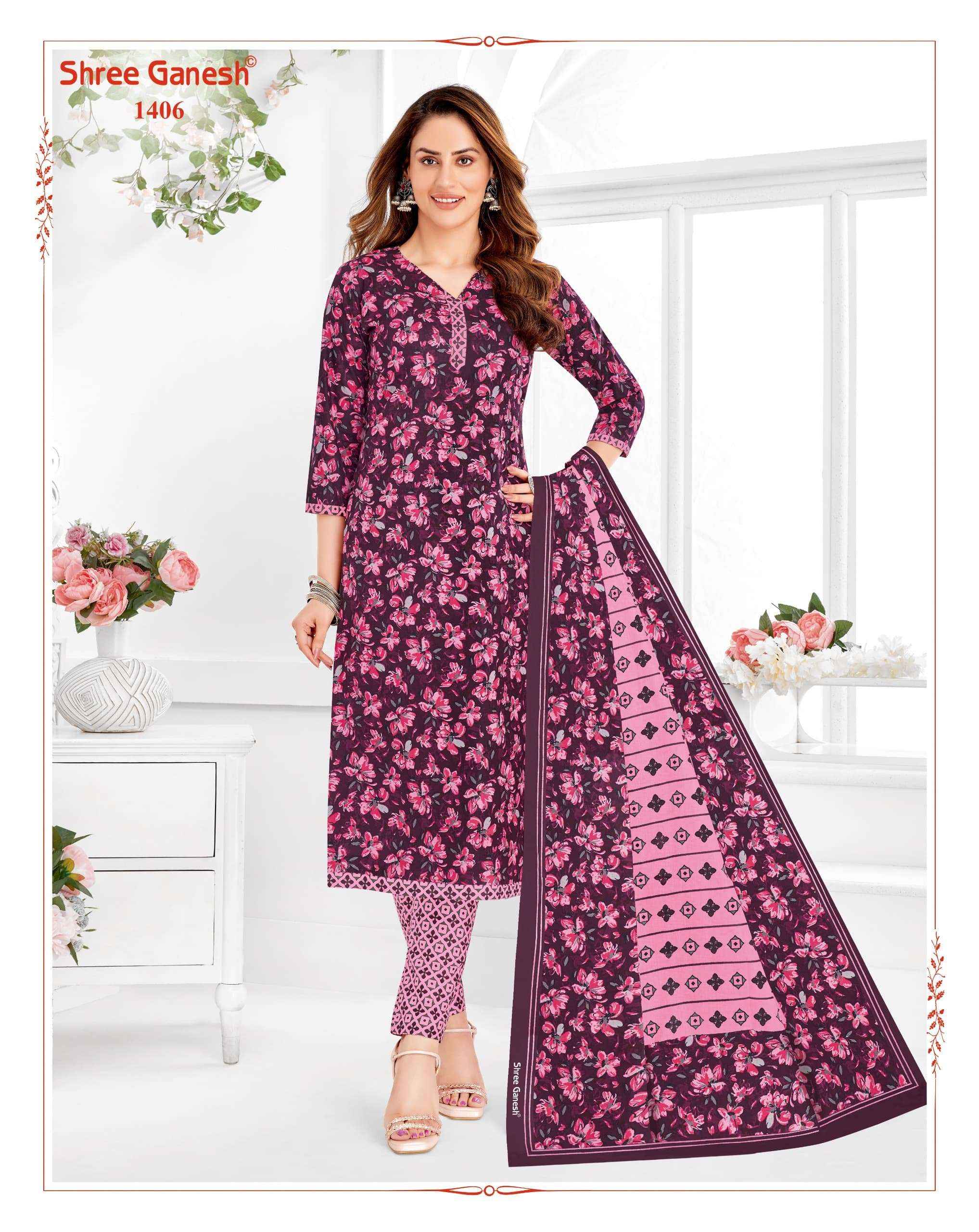 SHREE GANESH VAANI VOL 4 COTTON JAIPURI PRINT KURTI COMBO SET ( 20 pcs catalog )