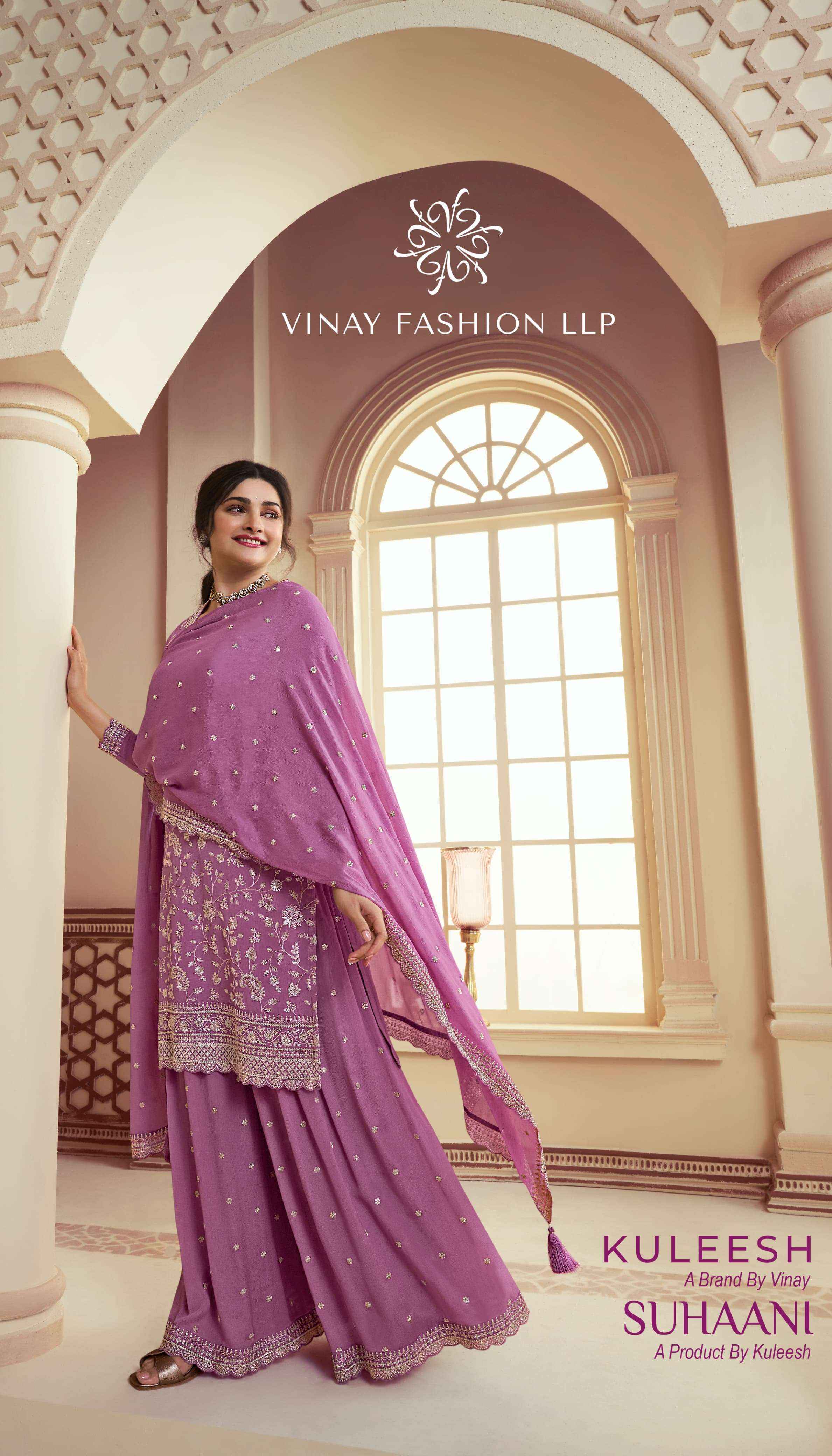 VINAY FASHION KULEESH SUHAANI HEAVY EMBROIDERED SUIT