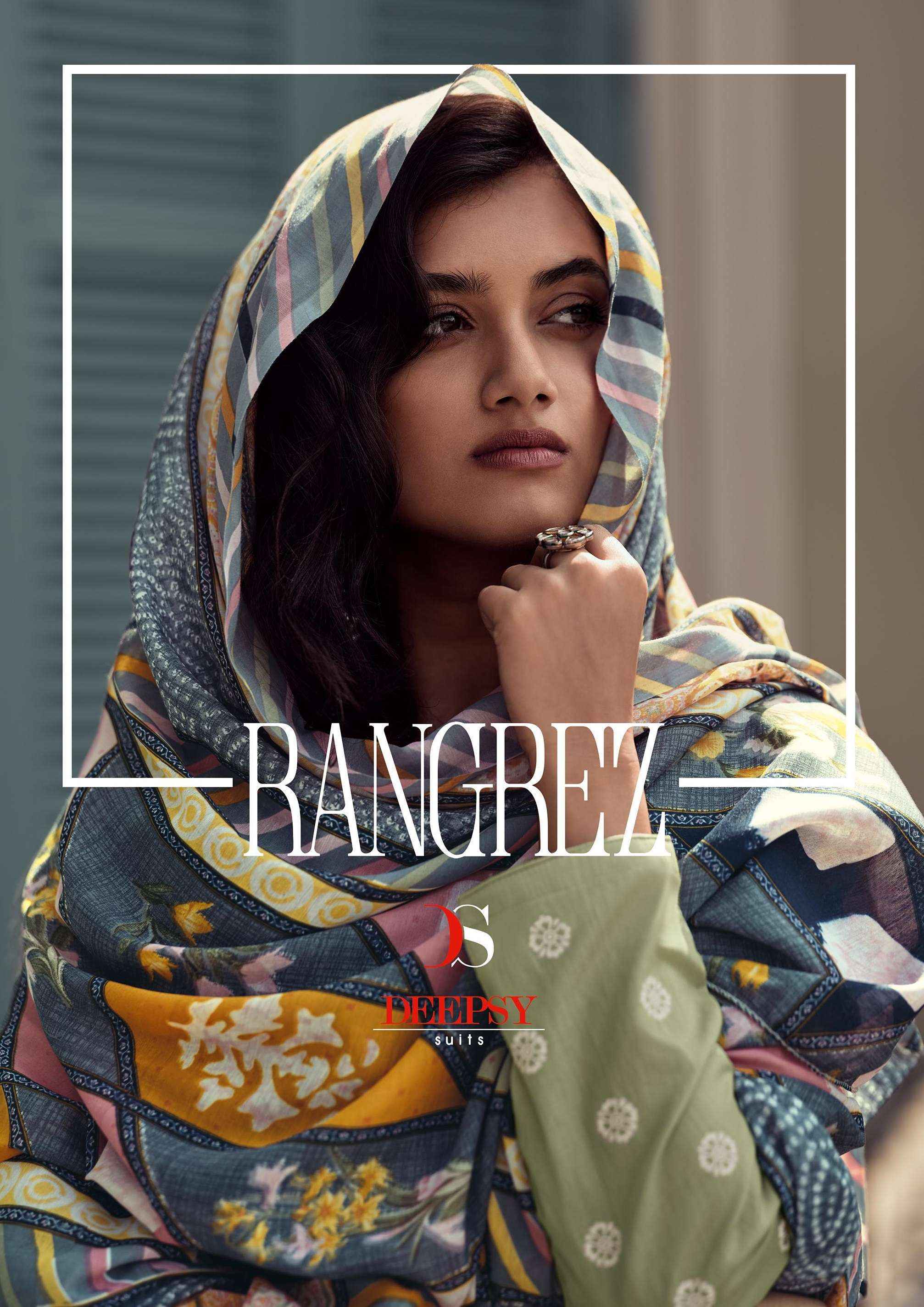 DEEPSY SUITS RANGREZ LAWN COTTON PAKISTANI SALWAR KAMEEZ ( 6 PCS CATALOG )