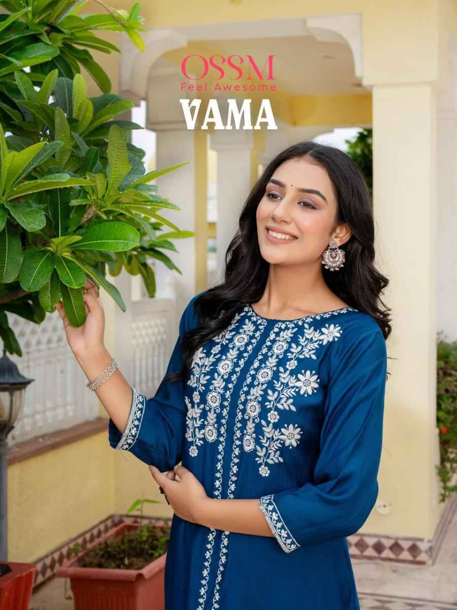 Ossm Vama Viscose Co Ord Set 6 pcs Catalogue