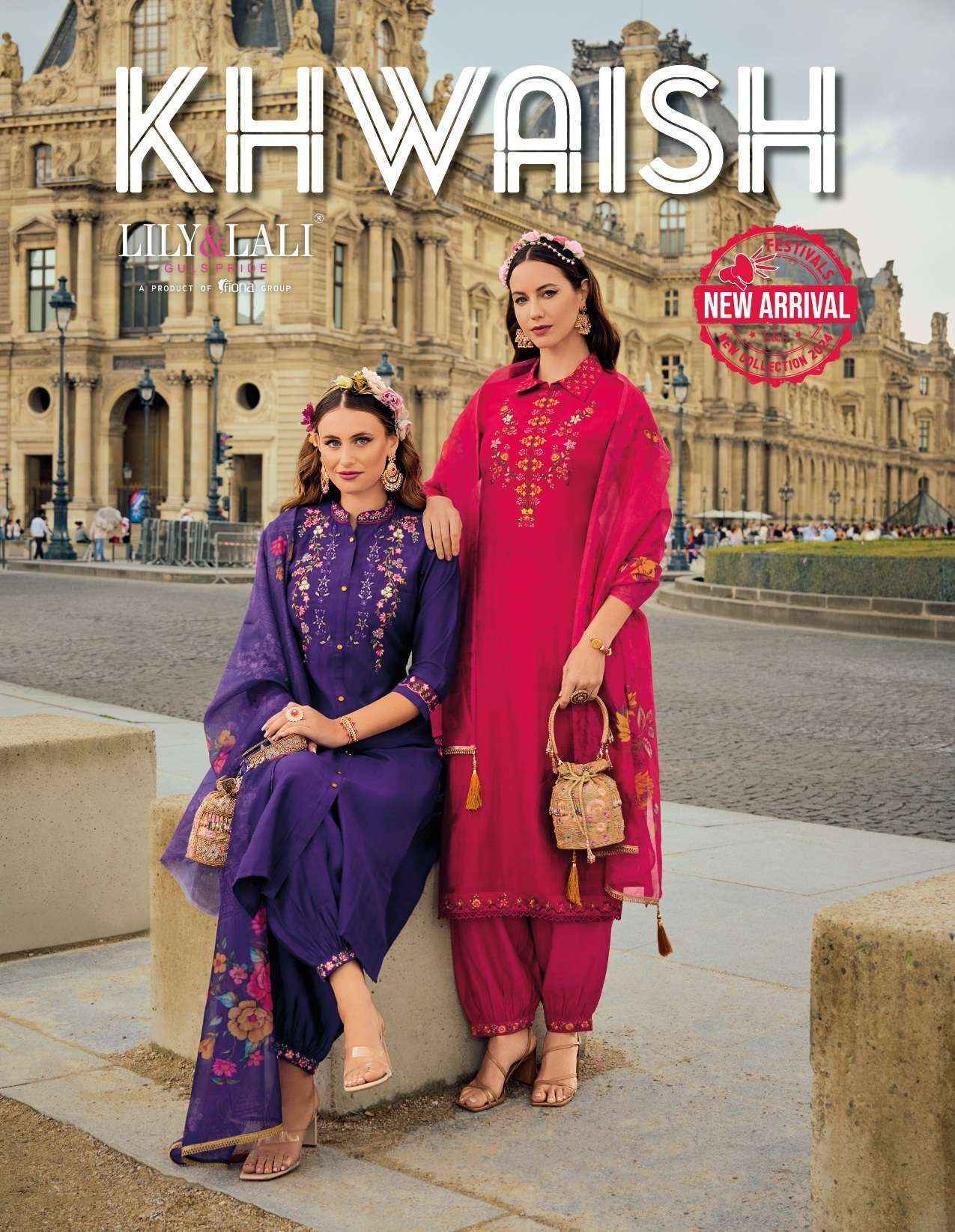 Lily & Lali Khwaish Viscose Silk Kurti Combo ( 6 pcs Catalogue )