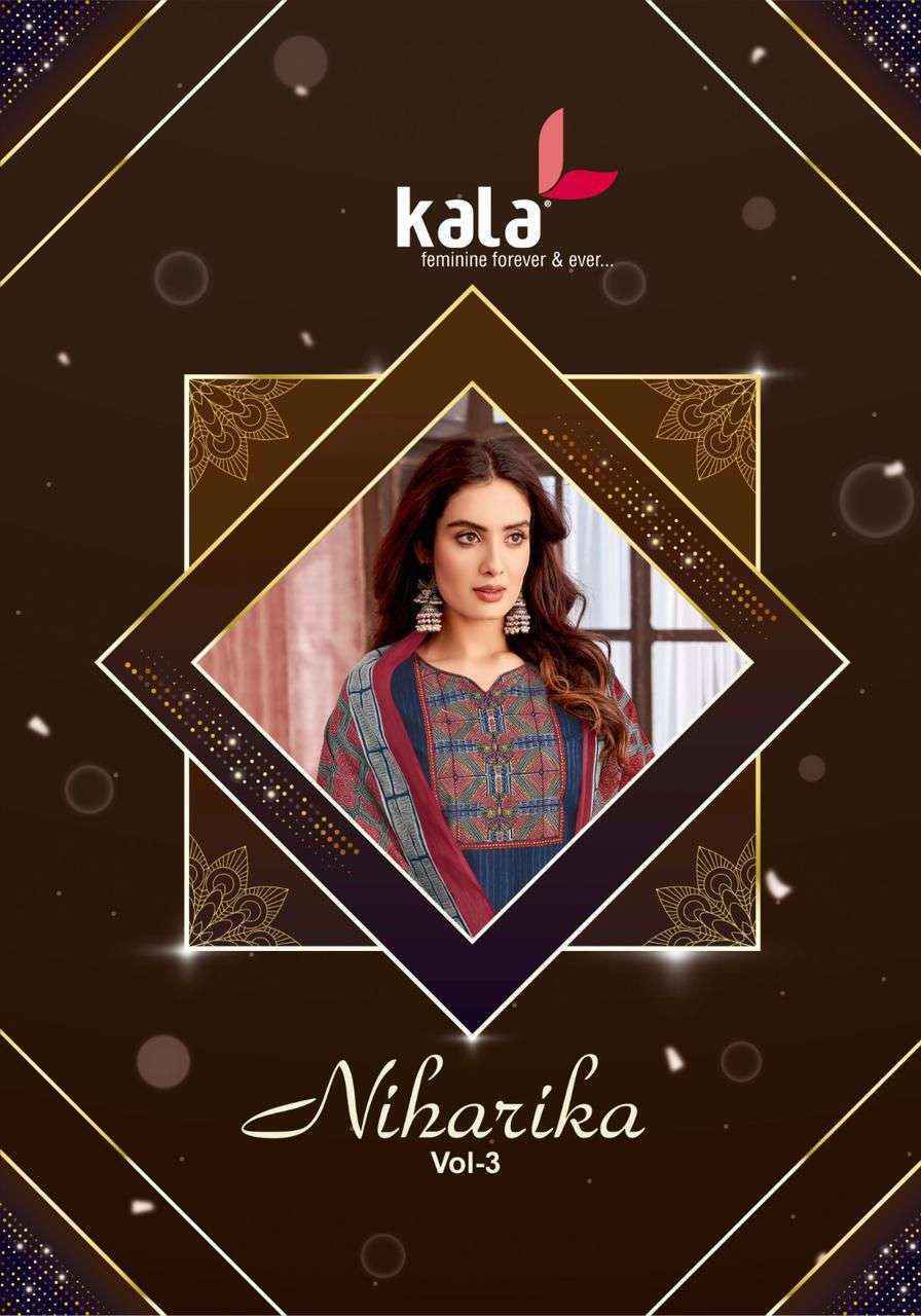 Kala Niharika Vol 3 Cotton Dress Material Wholesale Price ( 8 pcs Catalogue )