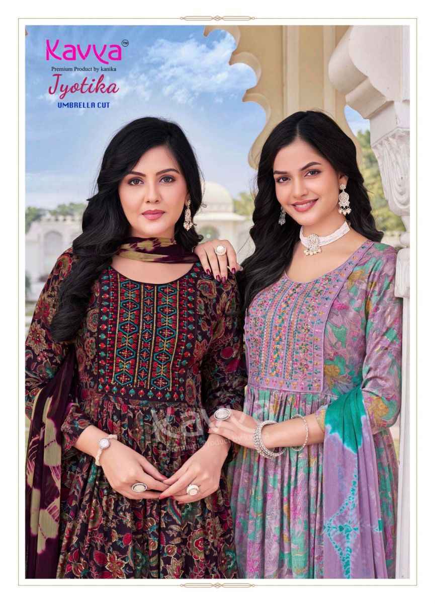 Kavya Jyotika Vol-10 Capsule Kurti Combo 10 pcs Catalogue