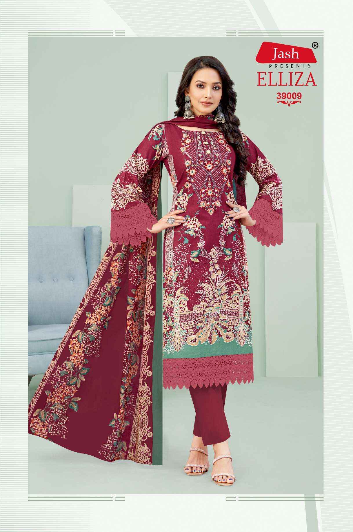 Jash Elliza Vol 39 Cotton Salwar Kameez Wholesale Price ( 10 Pcs Catalog )