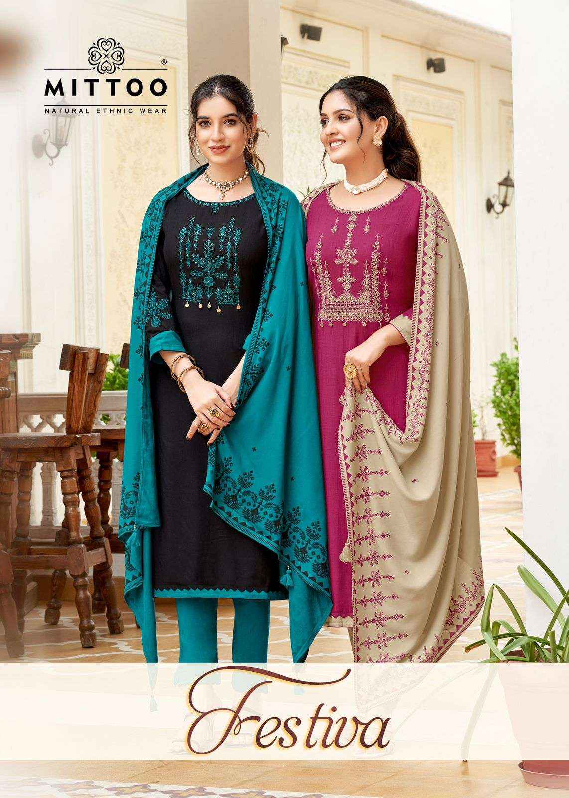 Mittoo Fashion Festiva Designer Readymade Suits Wholesale Price ( 6 Pcs Catalogue )