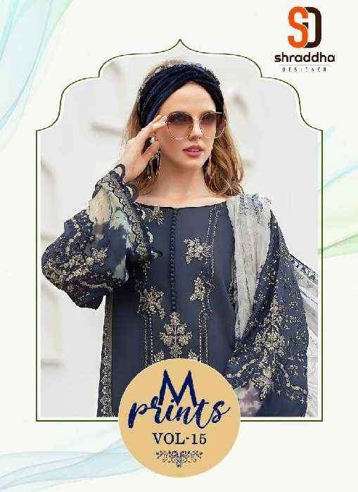 Sharaddha Designer M Print Vol 15 Lawn Cotton Salwar Kameez Wholesale Price ( 6 Pcs Catalog )