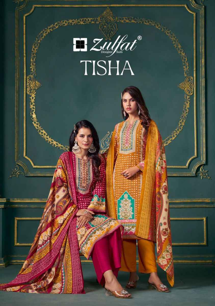 Zulfat Tisha Viscouse Reyon Salwar Kameez Wholesale Price ( 6 Pcs Catalog )