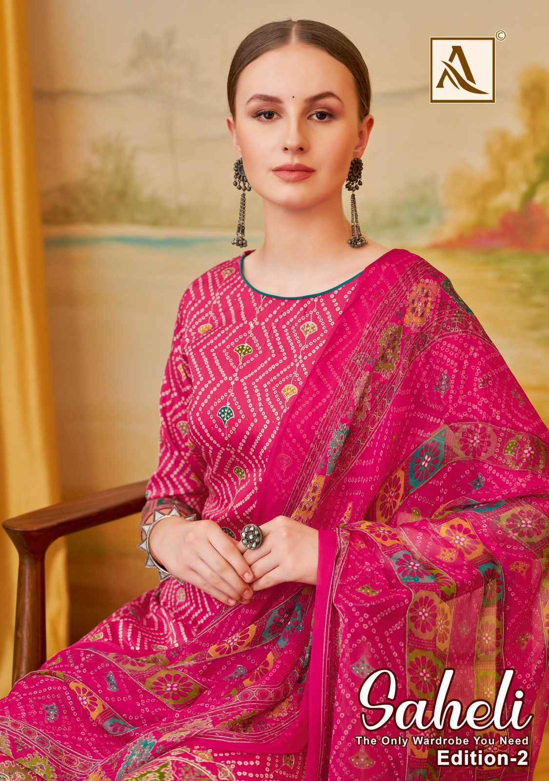 Alok Saheli Edition 2 Cotton Salwar Kameez Wholesale Price ( 4 Pcs Catalog )