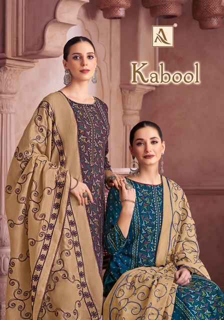 Alok Suits Kabool Viscouse Salwar Kameez Wholesale Price ( 6 pcs Catalogue )