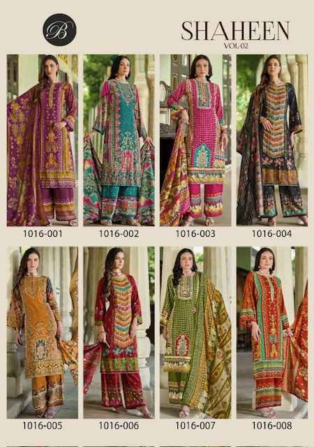 Belliza Shaheen Vol 2 Viscouse Reyon Salwar Kameez Wholesale Price ( 8 pcs Catalog )