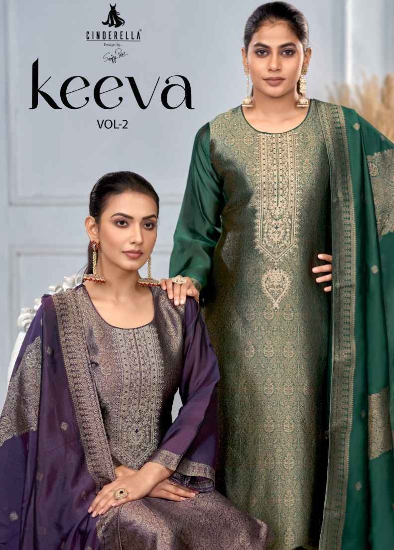 Cinderella Keeva Vol 2 Banglory Silk Salwar Kameez Wholesale price ( 4 Pcs Catalog )