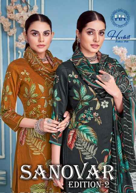 Harshit Fashion Sanovar Edition 2 Wholesale Zam Cotton Salwar Suits ( 6 pcs Catalogue )