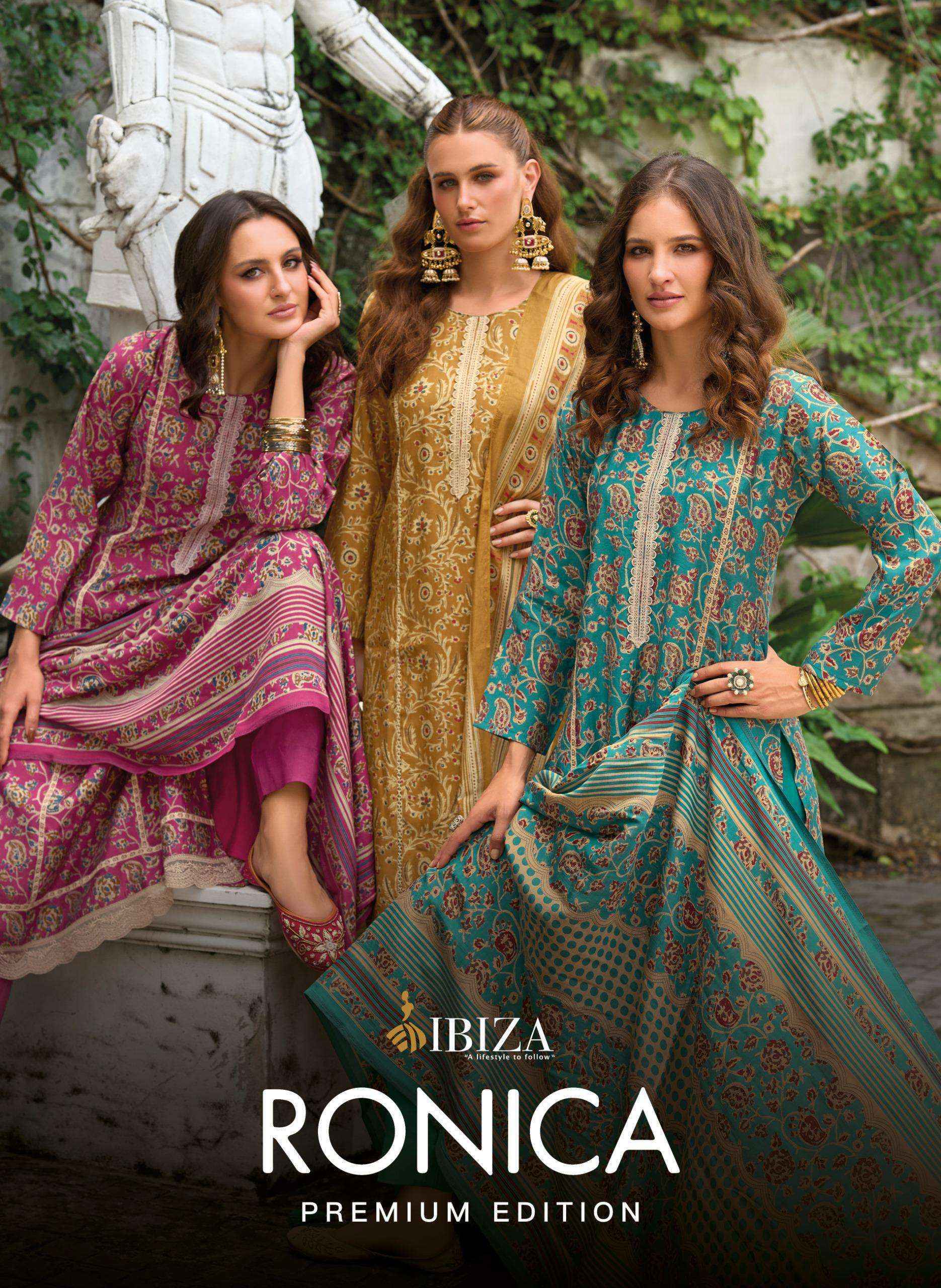 Ibiza Ronica Viscouse Salwar Kameez Wholesale Price ( 8 Pcs Catalog )