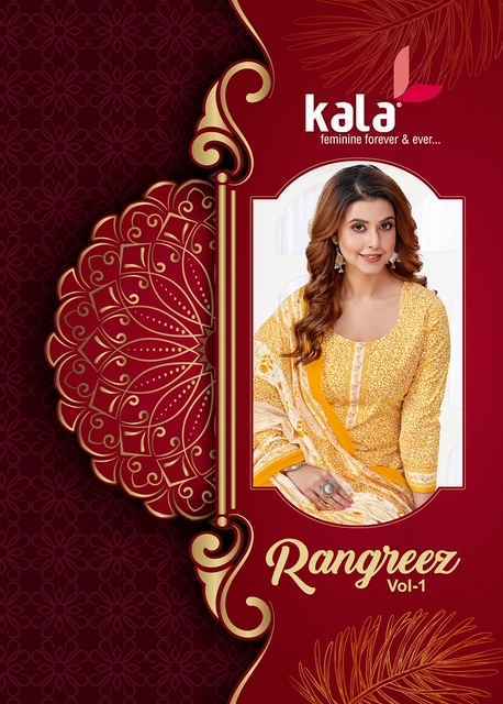 Kala Rangrez Vol 1 Cotton Salwar Suit Wholesale Price ( 12 Pcs Catalog )