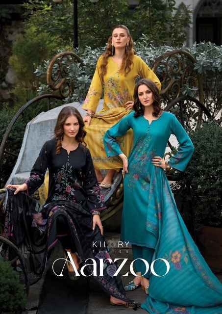 Kilory Trends Aarzoo Jam Cotton Salwar Kameez Wholesale ( 4 Pcs Catalog )