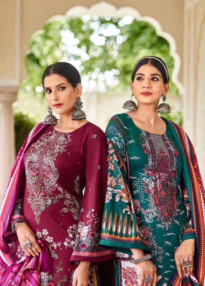 RIAZ ARTS MOHABBAT WHOLESALE LAWN COTTON SALWAR KAMEEZ ( 8 PCS CATALOGUE )