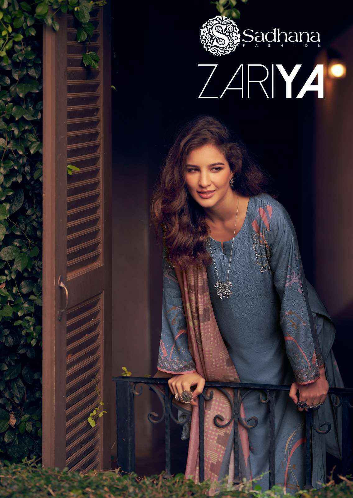 Sadhana Fashion Zariya Wholesale Price Latest Catalog ( 6 Pcs Catalog )