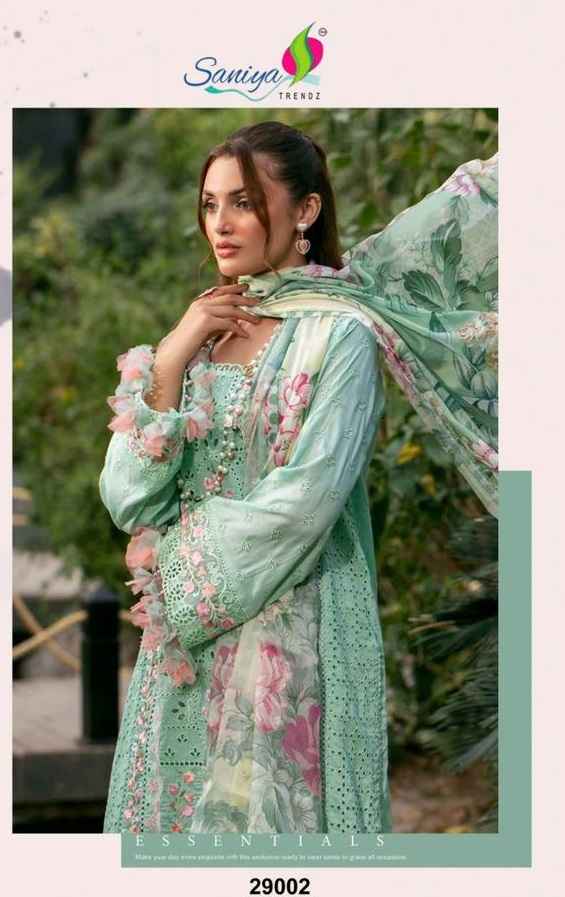 Saniya Adan Libas Chikankari 29 Wholesale Pakistani Dress Material ( 3 Pcs Catalogue )