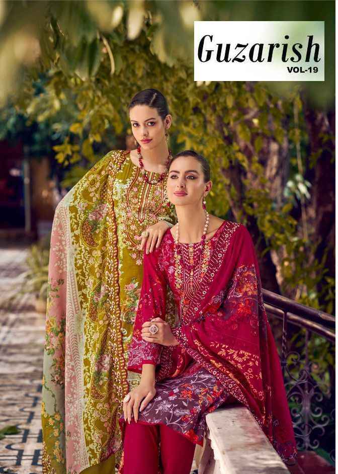 Belliza Designer Guzarish Vol 19 Cotton Dress Material - Wholesale Bazaar Surat ( 8 pcs Catalogue )