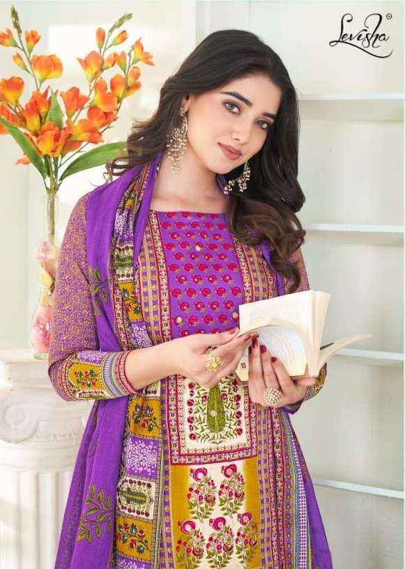 Levisha Bela Wholesale Jam Cotton Dress Material - Surat Wholesale Market ( 4 pcs Catalogue )