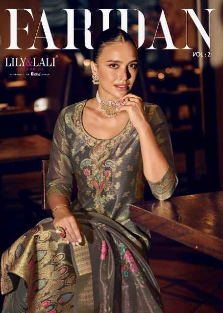 Lily & Lali Faridan Vol 2 Banarasi Silk Kurti Set Wholesale Price ( 6 Pcs Catalog )