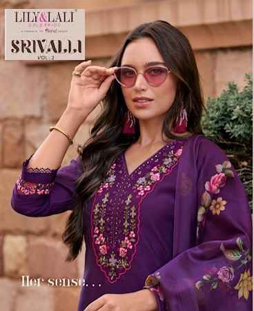 Lily & Lali Srivalli Vol 2 Viscouse Kurti Combo ( 6 pcs Catalogue )