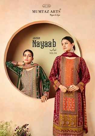 Mumtaz Arts Nayaab Vol 4 Viscose Musline Dress Material ( 6 pcs Catalogue )