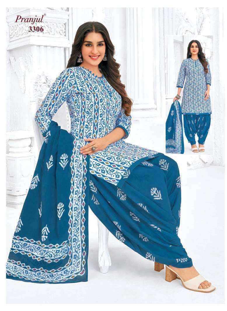 Pranjul Priyanshi Vol 33 Cotton Dress Material ( 6 pcs Catalogue )