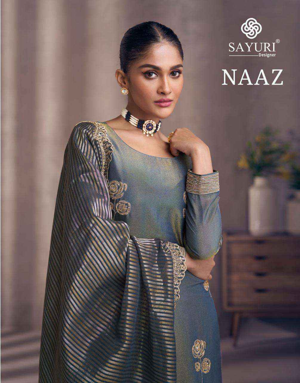 Sayuri Designer Naaz Readymade Simmer Silk Dress Wholesale Price ( 4 Pcs Catalog )