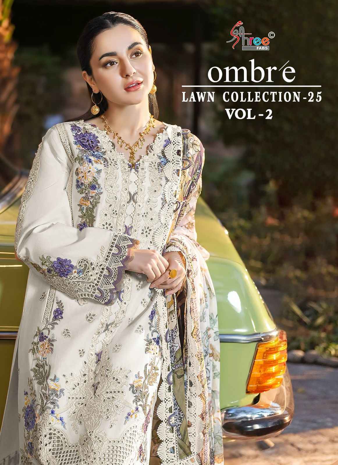 Shree Fabs Ombre 25 Vol 2 Cotton Salwar Kameez Wholesale Price ( 3 Pcs Catalog )