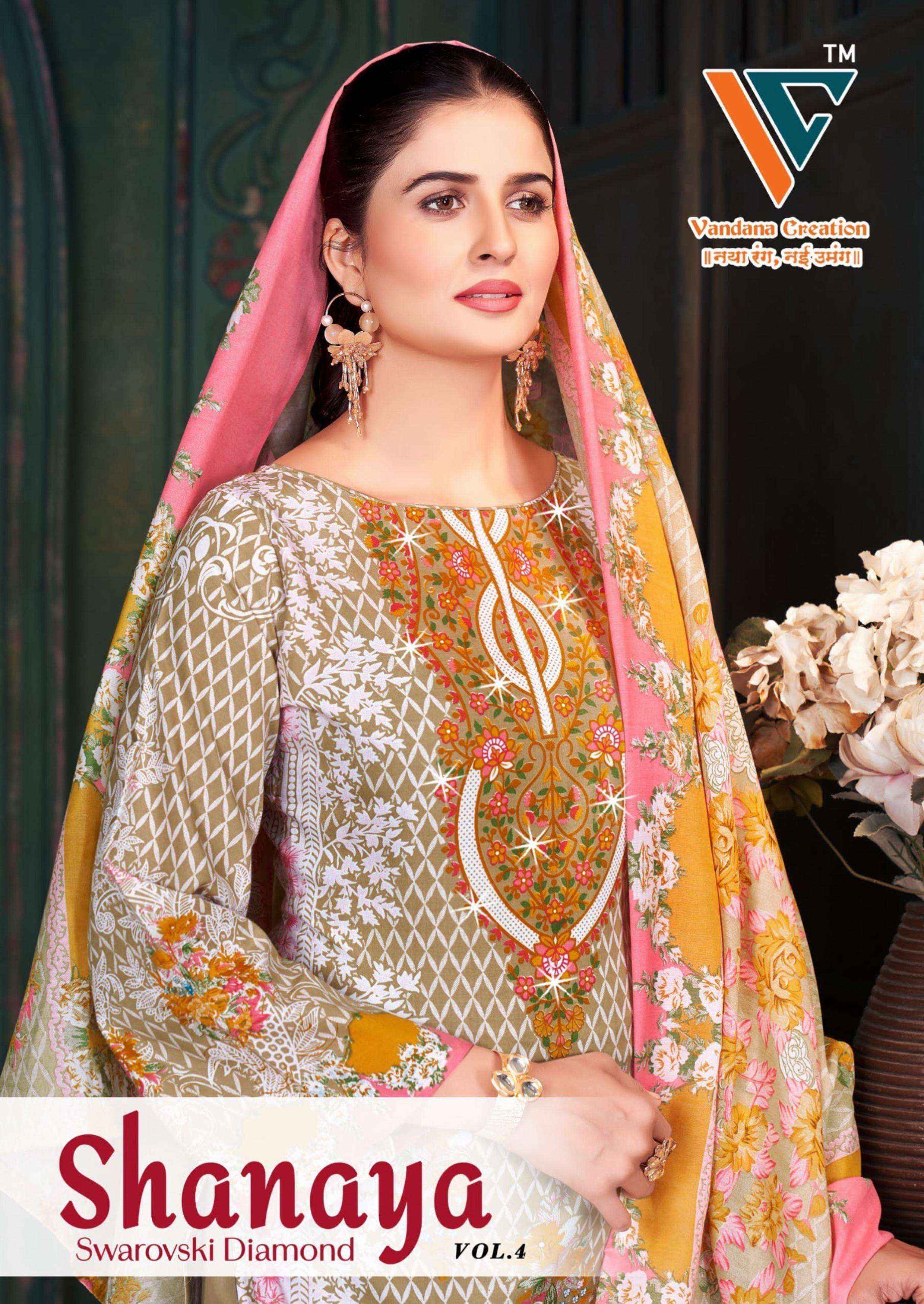 Vandana Creation Shanaya Vol 4 Suits Online Shopping ( 8 pcs Catalogue )