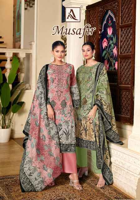 Alok Musafir Cotton Salwar Kameez Wholesale Price ( 8 Pcs Catalog )