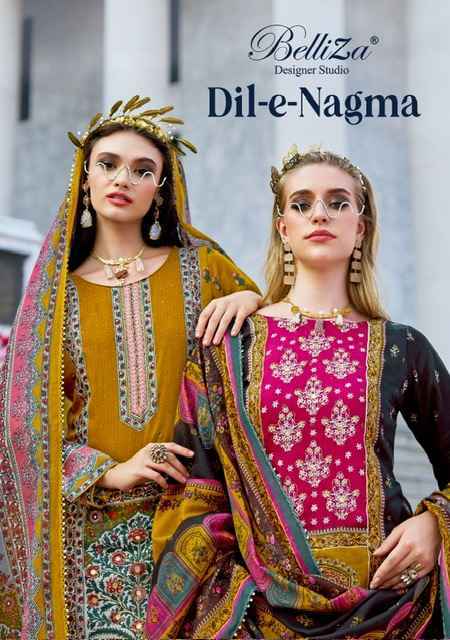 Belliza Designer Dil-E-Nagma Jam Cotton Suits Wholesale Price ( 8 pcs Catalogue )